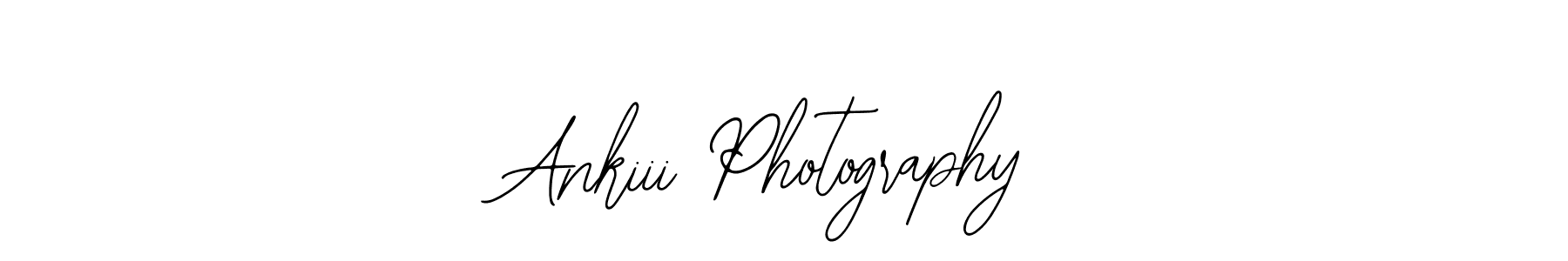 Also we have Ankiii Photography name is the best signature style. Create professional handwritten signature collection using Bearetta-2O07w autograph style. Ankiii Photography signature style 12 images and pictures png