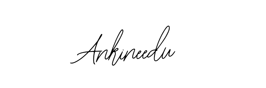 Use a signature maker to create a handwritten signature online. With this signature software, you can design (Bearetta-2O07w) your own signature for name Ankineedu. Ankineedu signature style 12 images and pictures png