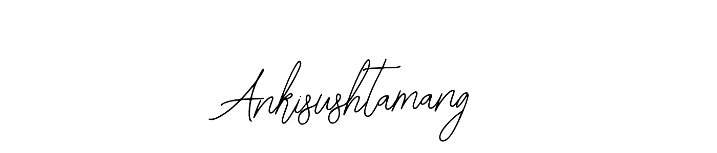 How to make Ankisushtamang name signature. Use Bearetta-2O07w style for creating short signs online. This is the latest handwritten sign. Ankisushtamang signature style 12 images and pictures png