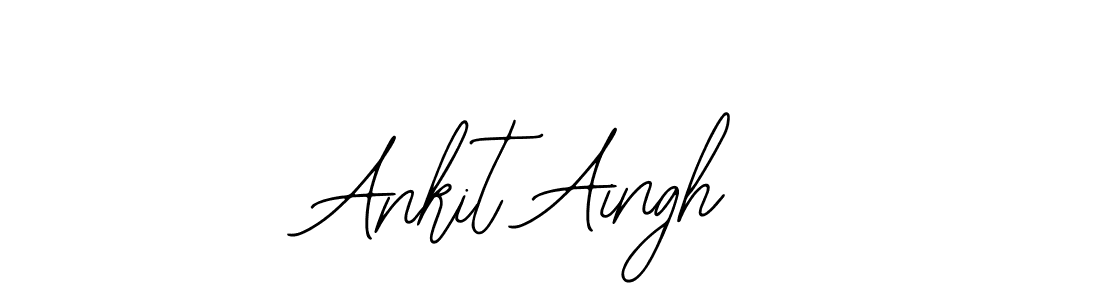 Use a signature maker to create a handwritten signature online. With this signature software, you can design (Bearetta-2O07w) your own signature for name Ankit Aingh. Ankit Aingh signature style 12 images and pictures png