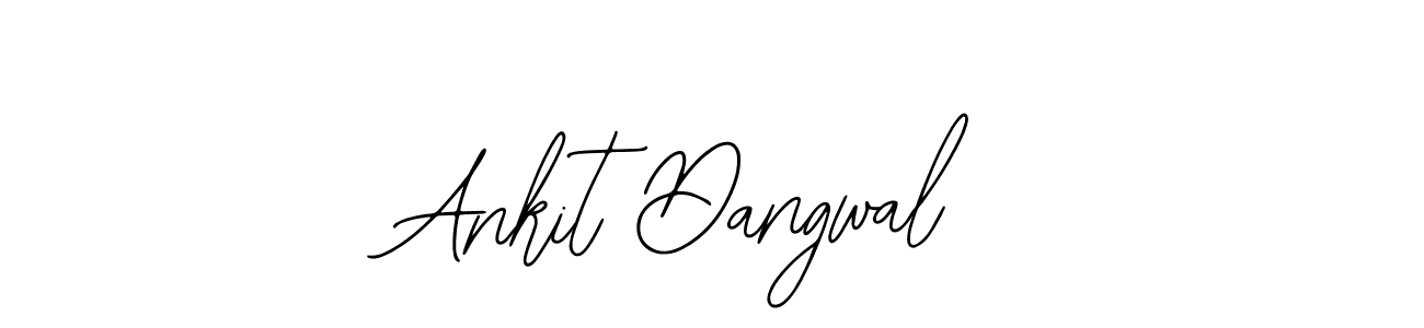 Similarly Bearetta-2O07w is the best handwritten signature design. Signature creator online .You can use it as an online autograph creator for name Ankit Dangwal. Ankit Dangwal signature style 12 images and pictures png