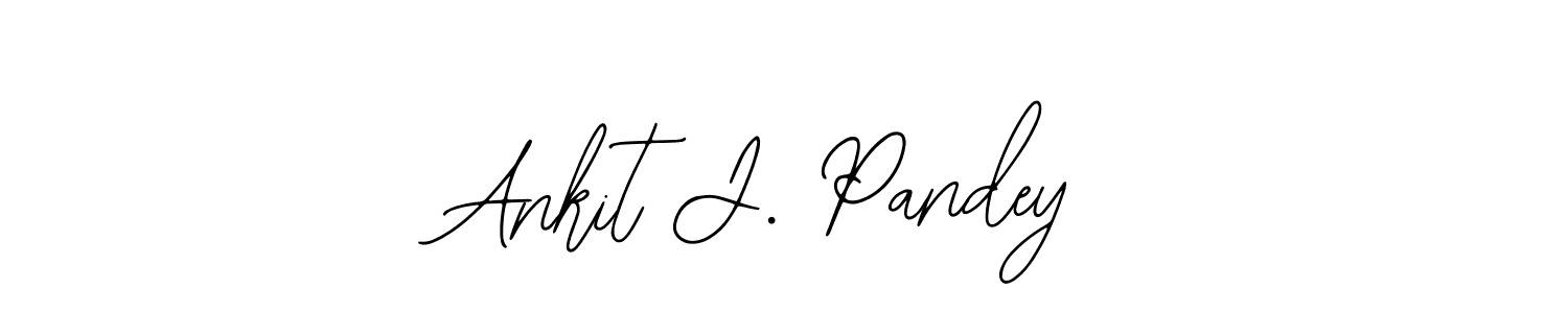 Make a beautiful signature design for name Ankit J. Pandey. With this signature (Bearetta-2O07w) style, you can create a handwritten signature for free. Ankit J. Pandey signature style 12 images and pictures png