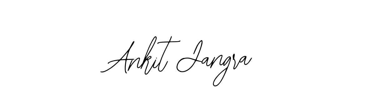You should practise on your own different ways (Bearetta-2O07w) to write your name (Ankit Jangra) in signature. don't let someone else do it for you. Ankit Jangra signature style 12 images and pictures png