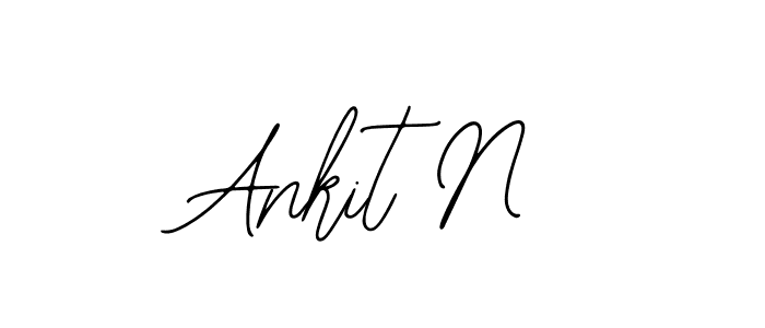 Similarly Bearetta-2O07w is the best handwritten signature design. Signature creator online .You can use it as an online autograph creator for name Ankit N. Ankit N signature style 12 images and pictures png