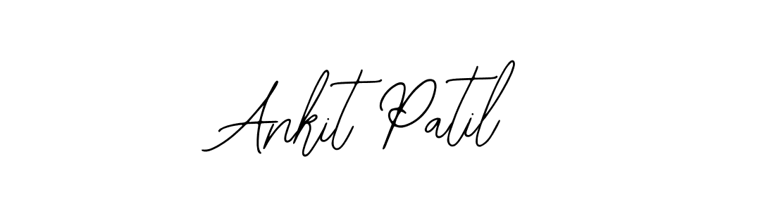 How to make Ankit Patil name signature. Use Bearetta-2O07w style for creating short signs online. This is the latest handwritten sign. Ankit Patil signature style 12 images and pictures png