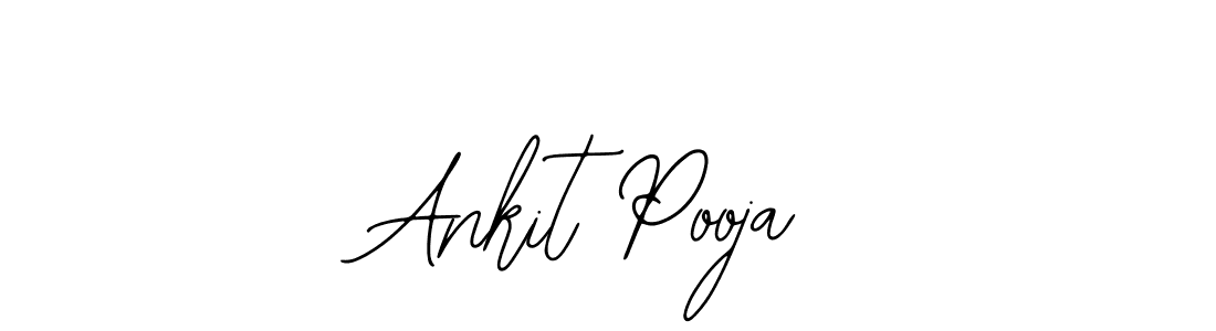 Also You can easily find your signature by using the search form. We will create Ankit Pooja name handwritten signature images for you free of cost using Bearetta-2O07w sign style. Ankit Pooja signature style 12 images and pictures png