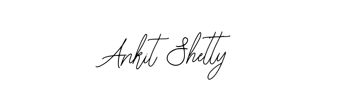 How to make Ankit Shetty name signature. Use Bearetta-2O07w style for creating short signs online. This is the latest handwritten sign. Ankit Shetty signature style 12 images and pictures png