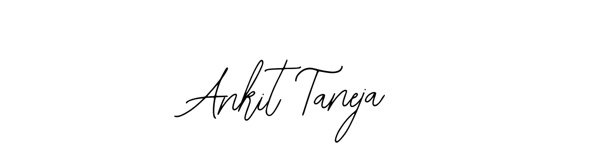 How to make Ankit Taneja name signature. Use Bearetta-2O07w style for creating short signs online. This is the latest handwritten sign. Ankit Taneja signature style 12 images and pictures png