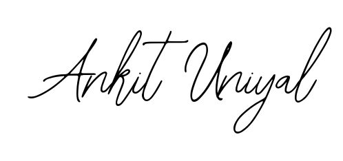 Practice writing Ankit Uniyal with the flow of Bearetta-2O07w lettering. A fantastic source of inspiration for developing your personal signature style. Ankit Uniyal signature style 12 images and pictures png