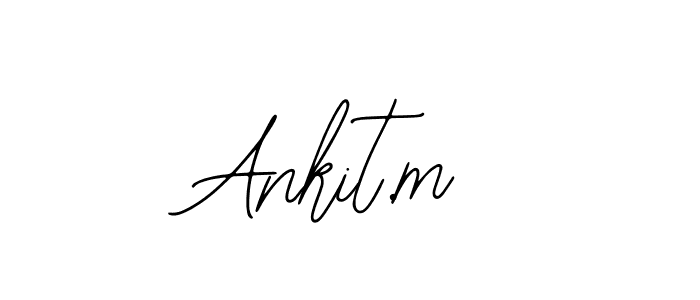 How to make Ankit.m signature? Bearetta-2O07w is a professional autograph style. Create handwritten signature for Ankit.m name. Ankit.m signature style 12 images and pictures png