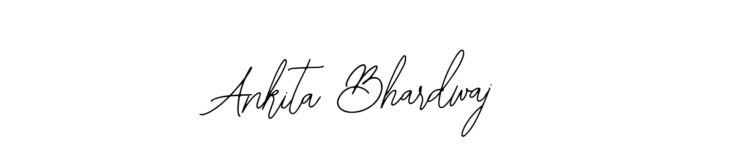Use a signature maker to create a handwritten signature online. With this signature software, you can design (Bearetta-2O07w) your own signature for name Ankita Bhardwaj. Ankita Bhardwaj signature style 12 images and pictures png