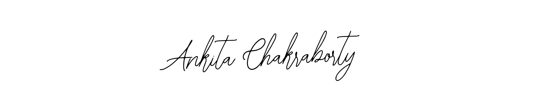 How to make Ankita Chakraborty name signature. Use Bearetta-2O07w style for creating short signs online. This is the latest handwritten sign. Ankita Chakraborty signature style 12 images and pictures png