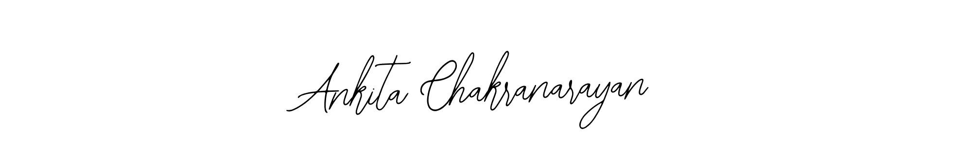 Design your own signature with our free online signature maker. With this signature software, you can create a handwritten (Bearetta-2O07w) signature for name Ankita Chakranarayan. Ankita Chakranarayan signature style 12 images and pictures png