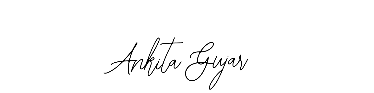 Ankita Gujar stylish signature style. Best Handwritten Sign (Bearetta-2O07w) for my name. Handwritten Signature Collection Ideas for my name Ankita Gujar. Ankita Gujar signature style 12 images and pictures png