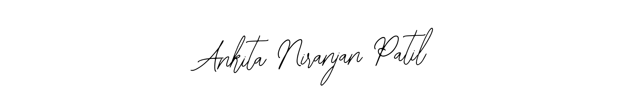 Make a beautiful signature design for name Ankita Niranjan Patil. With this signature (Bearetta-2O07w) style, you can create a handwritten signature for free. Ankita Niranjan Patil signature style 12 images and pictures png