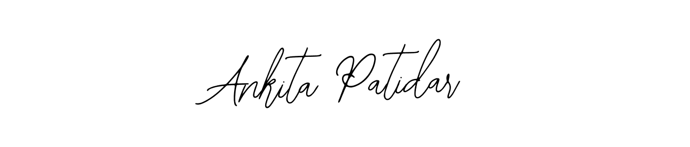 You should practise on your own different ways (Bearetta-2O07w) to write your name (Ankita Patidar) in signature. don't let someone else do it for you. Ankita Patidar signature style 12 images and pictures png