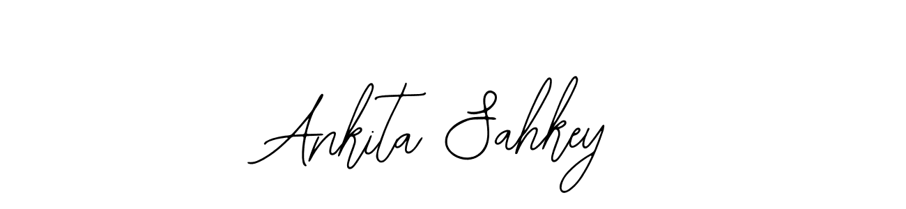 Use a signature maker to create a handwritten signature online. With this signature software, you can design (Bearetta-2O07w) your own signature for name Ankita Sahkey. Ankita Sahkey signature style 12 images and pictures png