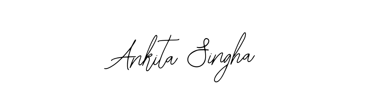 How to make Ankita Singha signature? Bearetta-2O07w is a professional autograph style. Create handwritten signature for Ankita Singha name. Ankita Singha signature style 12 images and pictures png