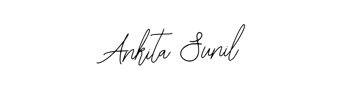 The best way (Bearetta-2O07w) to make a short signature is to pick only two or three words in your name. The name Ankita Sunil include a total of six letters. For converting this name. Ankita Sunil signature style 12 images and pictures png