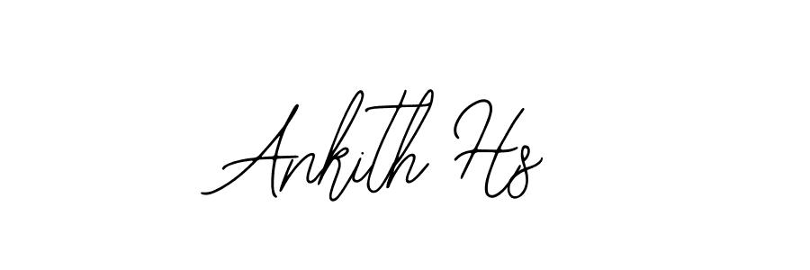 How to make Ankith Hs signature? Bearetta-2O07w is a professional autograph style. Create handwritten signature for Ankith Hs name. Ankith Hs signature style 12 images and pictures png