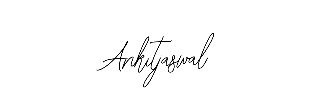 How to make Ankitjaswal name signature. Use Bearetta-2O07w style for creating short signs online. This is the latest handwritten sign. Ankitjaswal signature style 12 images and pictures png