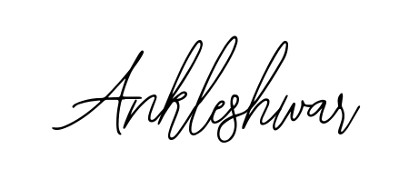 Practice writing Ankleshwar with the flow of Bearetta-2O07w lettering. A fantastic source of inspiration for developing your personal signature style. Ankleshwar signature style 12 images and pictures png