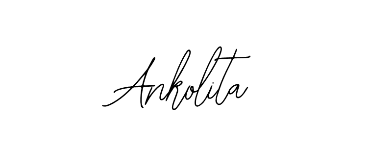 Make a short Ankolita signature style. Manage your documents anywhere anytime using Bearetta-2O07w. Create and add eSignatures, submit forms, share and send files easily. Ankolita signature style 12 images and pictures png