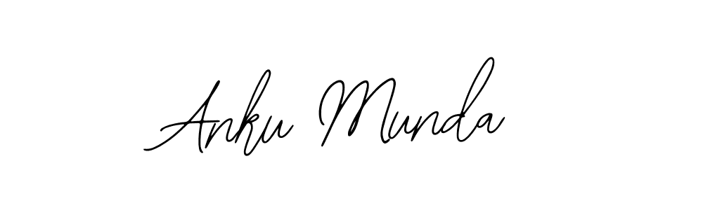 Design your own signature with our free online signature maker. With this signature software, you can create a handwritten (Bearetta-2O07w) signature for name Anku Munda. Anku Munda signature style 12 images and pictures png