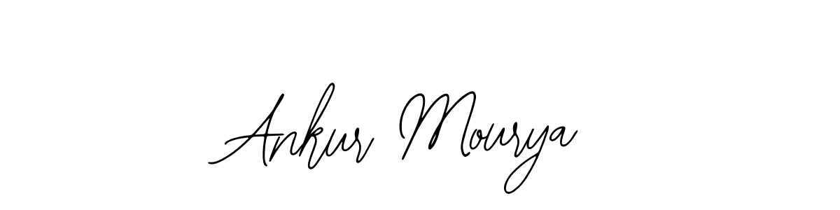 How to make Ankur Mourya name signature. Use Bearetta-2O07w style for creating short signs online. This is the latest handwritten sign. Ankur Mourya signature style 12 images and pictures png