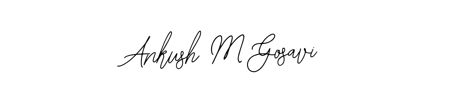 It looks lik you need a new signature style for name Ankush M Gosavi. Design unique handwritten (Bearetta-2O07w) signature with our free signature maker in just a few clicks. Ankush M Gosavi signature style 12 images and pictures png