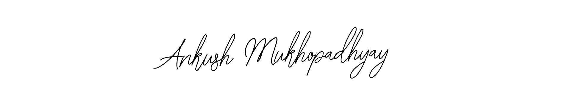 How to make Ankush Mukhopadhyay name signature. Use Bearetta-2O07w style for creating short signs online. This is the latest handwritten sign. Ankush Mukhopadhyay signature style 12 images and pictures png