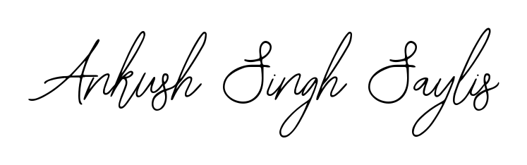 Get an exclusive digital autograph for Ankush Singh Saylis. The Bearetta-2O07w typeface captures the charm of real penmanship on paper. Ankush Singh Saylis signature style 12 images and pictures png