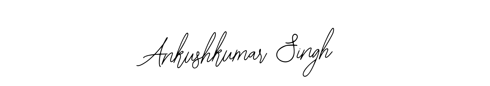 The best way (Bearetta-2O07w) to make a short signature is to pick only two or three words in your name. The name Ankushkumar Singh include a total of six letters. For converting this name. Ankushkumar Singh signature style 12 images and pictures png