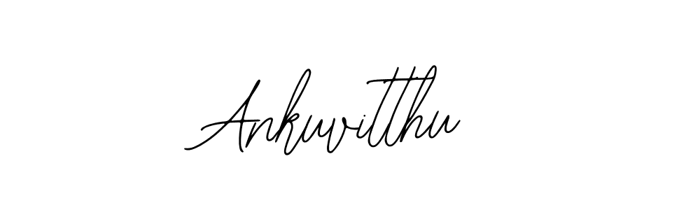 How to make Ankuvitthu signature? Bearetta-2O07w is a professional autograph style. Create handwritten signature for Ankuvitthu name. Ankuvitthu signature style 12 images and pictures png