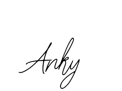 Anky stylish signature style. Best Handwritten Sign (Bearetta-2O07w) for my name. Handwritten Signature Collection Ideas for my name Anky. Anky signature style 12 images and pictures png