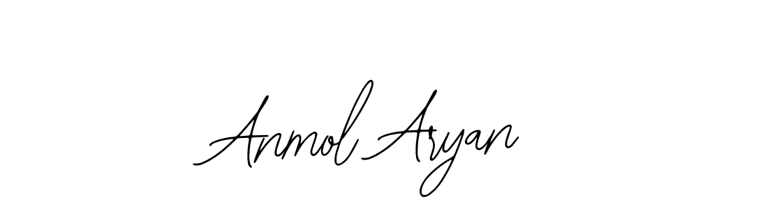 Use a signature maker to create a handwritten signature online. With this signature software, you can design (Bearetta-2O07w) your own signature for name Anmol Aryan. Anmol Aryan signature style 12 images and pictures png