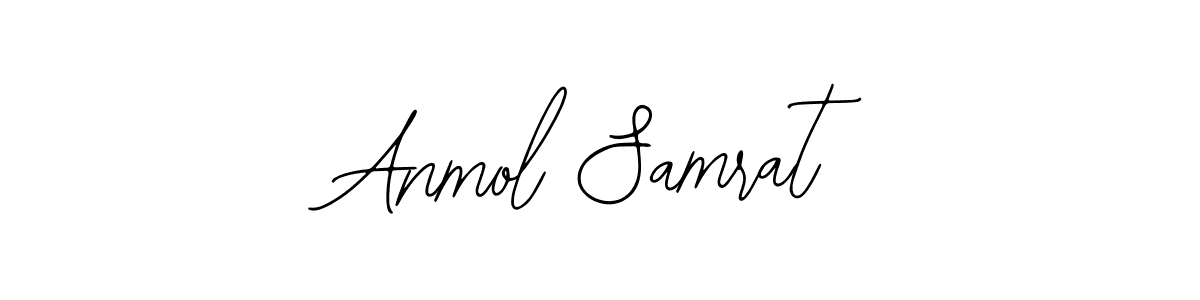 The best way (Bearetta-2O07w) to make a short signature is to pick only two or three words in your name. The name Anmol Samrat include a total of six letters. For converting this name. Anmol Samrat signature style 12 images and pictures png