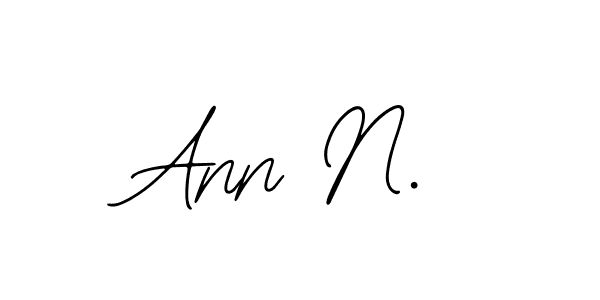 How to make Ann N. signature? Bearetta-2O07w is a professional autograph style. Create handwritten signature for Ann N. name. Ann N. signature style 12 images and pictures png