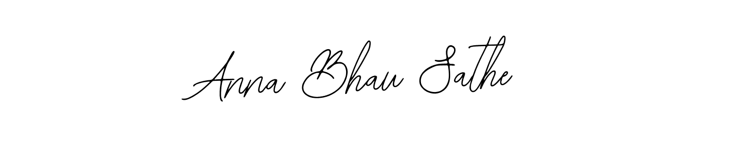 Create a beautiful signature design for name Anna Bhau Sathe. With this signature (Bearetta-2O07w) fonts, you can make a handwritten signature for free. Anna Bhau Sathe signature style 12 images and pictures png