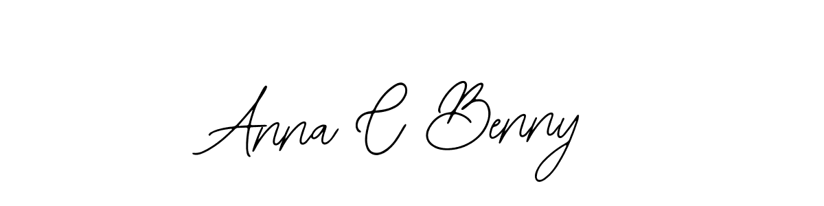 Make a short Anna C Benny signature style. Manage your documents anywhere anytime using Bearetta-2O07w. Create and add eSignatures, submit forms, share and send files easily. Anna C Benny signature style 12 images and pictures png
