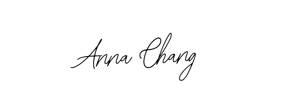 How to make Anna Chang signature? Bearetta-2O07w is a professional autograph style. Create handwritten signature for Anna Chang name. Anna Chang signature style 12 images and pictures png