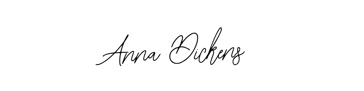 How to make Anna Dickens name signature. Use Bearetta-2O07w style for creating short signs online. This is the latest handwritten sign. Anna Dickens signature style 12 images and pictures png
