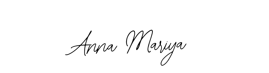 Design your own signature with our free online signature maker. With this signature software, you can create a handwritten (Bearetta-2O07w) signature for name Anna Mariya. Anna Mariya signature style 12 images and pictures png