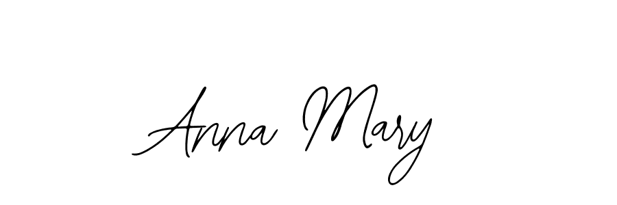 Use a signature maker to create a handwritten signature online. With this signature software, you can design (Bearetta-2O07w) your own signature for name Anna Mary. Anna Mary signature style 12 images and pictures png