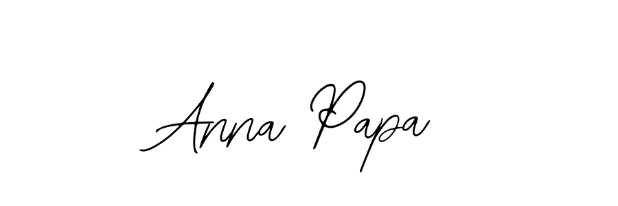 Bearetta-2O07w is a professional signature style that is perfect for those who want to add a touch of class to their signature. It is also a great choice for those who want to make their signature more unique. Get Anna Papa name to fancy signature for free. Anna Papa signature style 12 images and pictures png