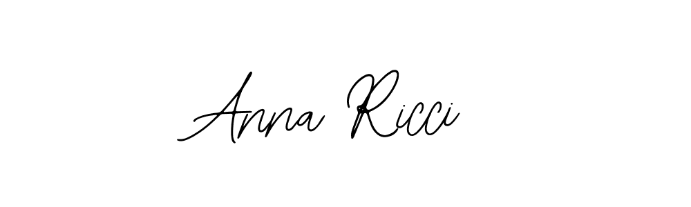 How to make Anna Ricci name signature. Use Bearetta-2O07w style for creating short signs online. This is the latest handwritten sign. Anna Ricci signature style 12 images and pictures png