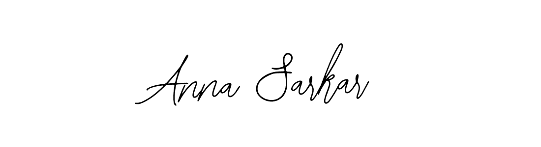 How to make Anna Sarkar name signature. Use Bearetta-2O07w style for creating short signs online. This is the latest handwritten sign. Anna Sarkar signature style 12 images and pictures png
