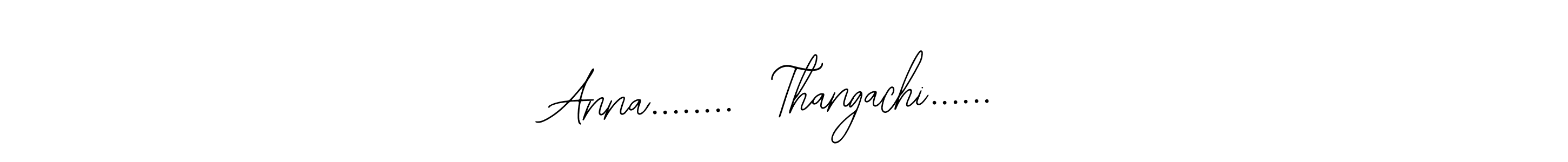 Use a signature maker to create a handwritten signature online. With this signature software, you can design (Bearetta-2O07w) your own signature for name Anna........  Thangachi....... Anna........  Thangachi...... signature style 12 images and pictures png