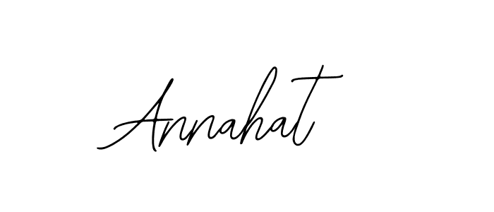 The best way (Bearetta-2O07w) to make a short signature is to pick only two or three words in your name. The name Annahat include a total of six letters. For converting this name. Annahat signature style 12 images and pictures png