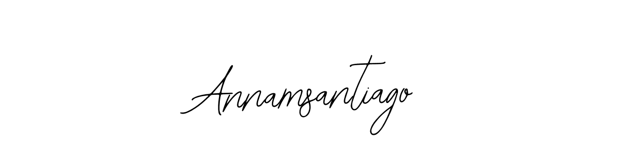 It looks lik you need a new signature style for name Annamsantiago. Design unique handwritten (Bearetta-2O07w) signature with our free signature maker in just a few clicks. Annamsantiago signature style 12 images and pictures png